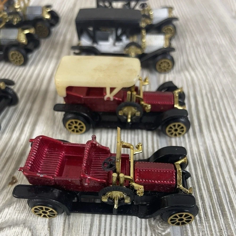 Vintage Emerson Freewell Diecast Classic Cars Lot of 12 Antique Model Toy Lot